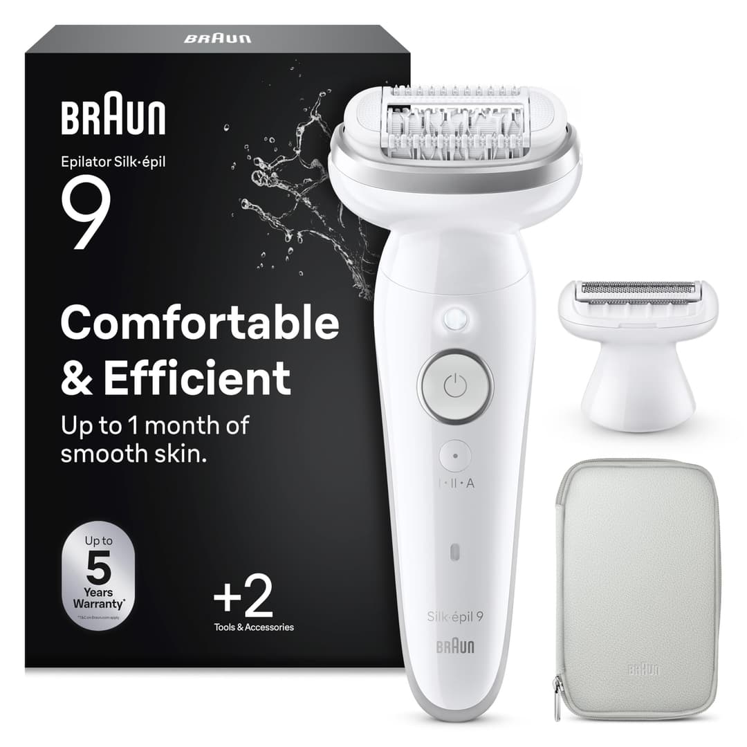 Braun Silk·épil 9 9-041 Epilator - Silver - Image 1
