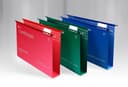 Rexel Crystalfile Classic Foolscap Suspension File 50mm Green (50) thumbnail 1