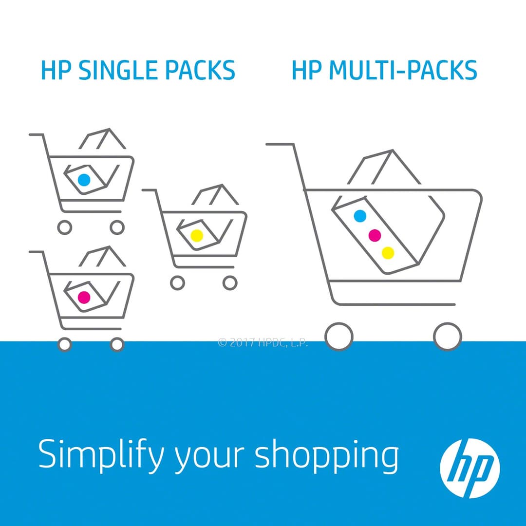HP 963XL High Yield Original Ink Cartridges 4-Pack - Black/Cyan/Magenta/Yellow (3YP35AE) - Image 2