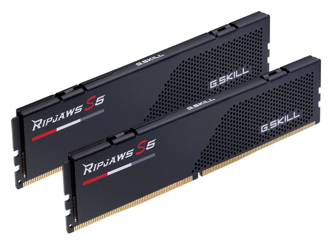 G.Skill Ripjaws S5 32GB (2 x 16GB) DDR5 6400MHz CL32 Memory Kit - Black