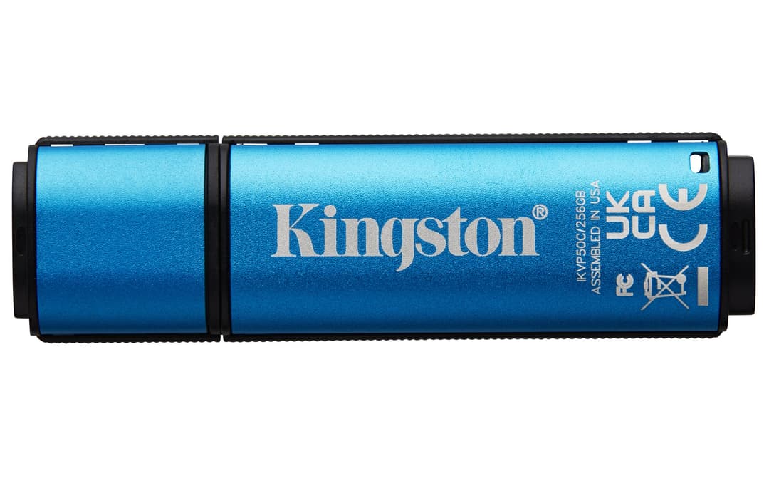 Kingston IronKey Vault Privacy 50C USB-C Encrypted Flash Drive 64GB - Image 2