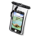 Hama Finest Sports Waterproof Smartphone Pouch, IPX8 - Black/Transparent thumbnail 1