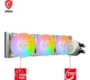 MSI MAG CORELIQUID E360 360mm ARGB Liquid CPU Cooler - White thumbnail 3