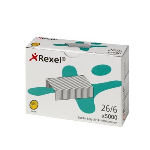 Rexel No.56 26/6 Staples (Pack of 5000) - Image 2