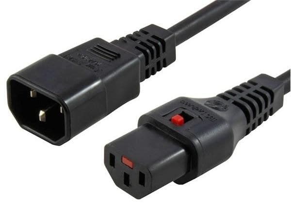 Microconnect PC1024 power cable Black 1 m C13 coupler C14 coupler - Image 1
