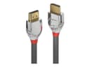 Lindy Cromo Line High Speed HDMI 2.0 Cable with Ethernet 4K 60Hz 3m - Grey thumbnail 2