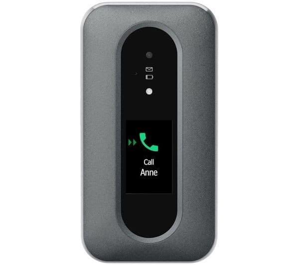 Doro Leva L30 4G Flip Phone - Black & White - Image 4