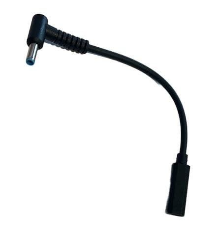 CoreParts USB-C DC Conversion Cable for HP Laptops, up to 100W - 4.5 x 3.0mm