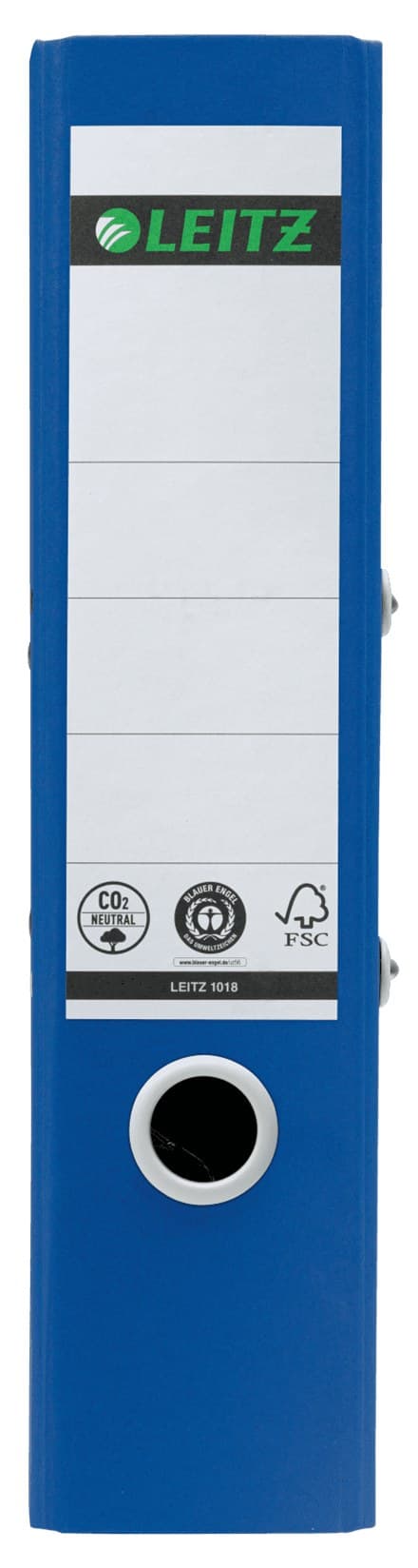 Leitz 180° Recycle Lever Arch File A4 80mm Blue - Image 2