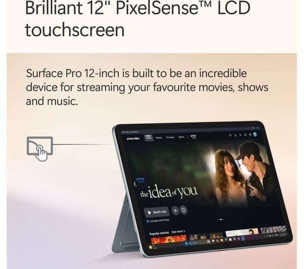Microsoft Surface Pro 12" Copilot+ PC Snapdragon X Plus 16GB 512GB - Ocean (Device only) - Image 3