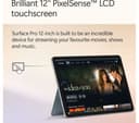 Microsoft Surface Pro 12" Copilot+ PC Snapdragon X Plus 16GB 512GB - Ocean (Device only) thumbnail 3