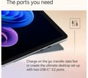 Microsoft Surface Pro 12" Copilot+ PC Snapdragon X Plus 16GB 512GB - Ocean (Device only) thumbnail 7