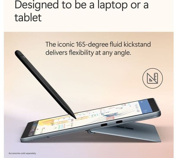 Microsoft Surface Pro 12" Copilot+ PC Snapdragon X Plus 16GB 512GB - Ocean (Device only) - Image 8