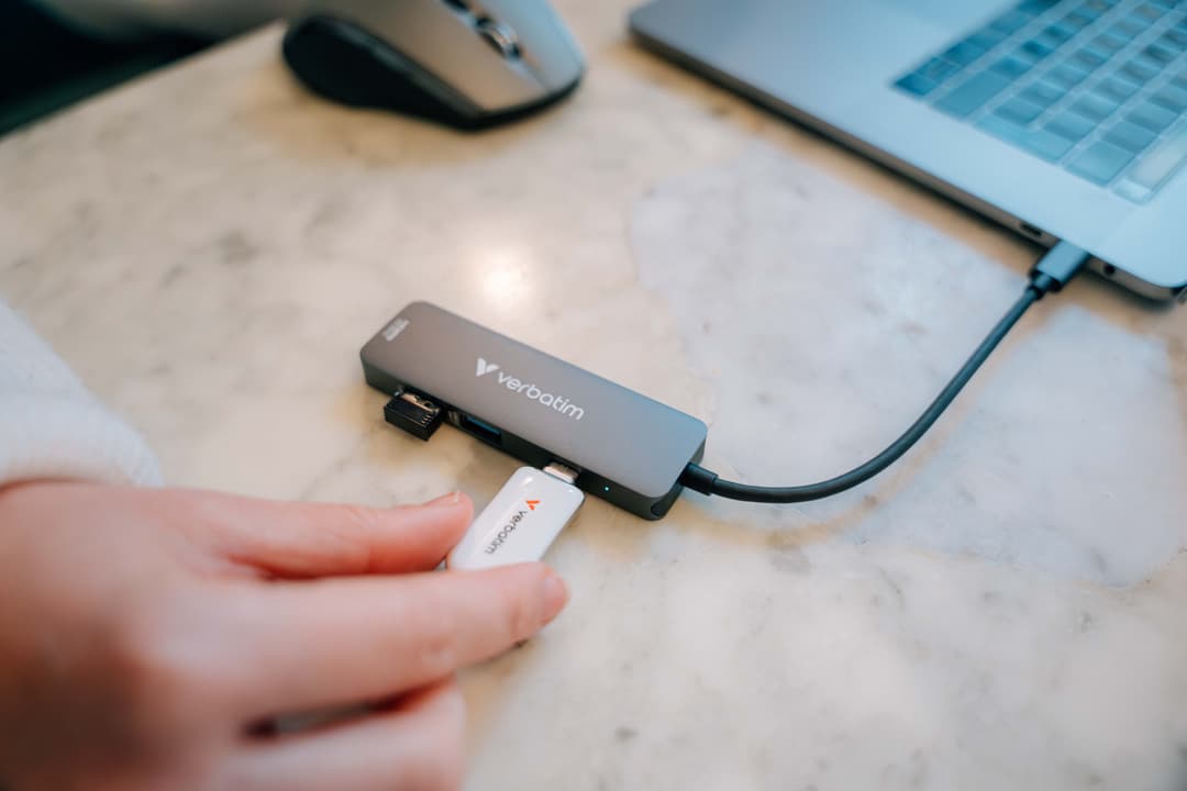 Verbatim USB-C Essentials Multiport Hub 4 ports: HDMI, USB-C PD, USB-A 3.2 Gen 1, USB-A - Image 4
