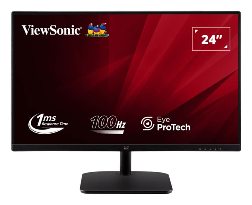 Viewsonic VA2432-H-2 computer monitor 61 cm (24") 1920 x 1080 pixels Full HD LED Black - Image 1