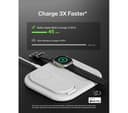 Belkin BoostCharge 3-in-1 Magnetic Foldable Qi2 15W Wireless Charger - White, UK Plug thumbnail 4