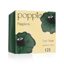 Poppies Forest Green Napkins 33cm 2ply - Pack of 125 | Disposable Party Napkins, Paper Napkins, Dinner Napkins Luncheon thumbnail 1