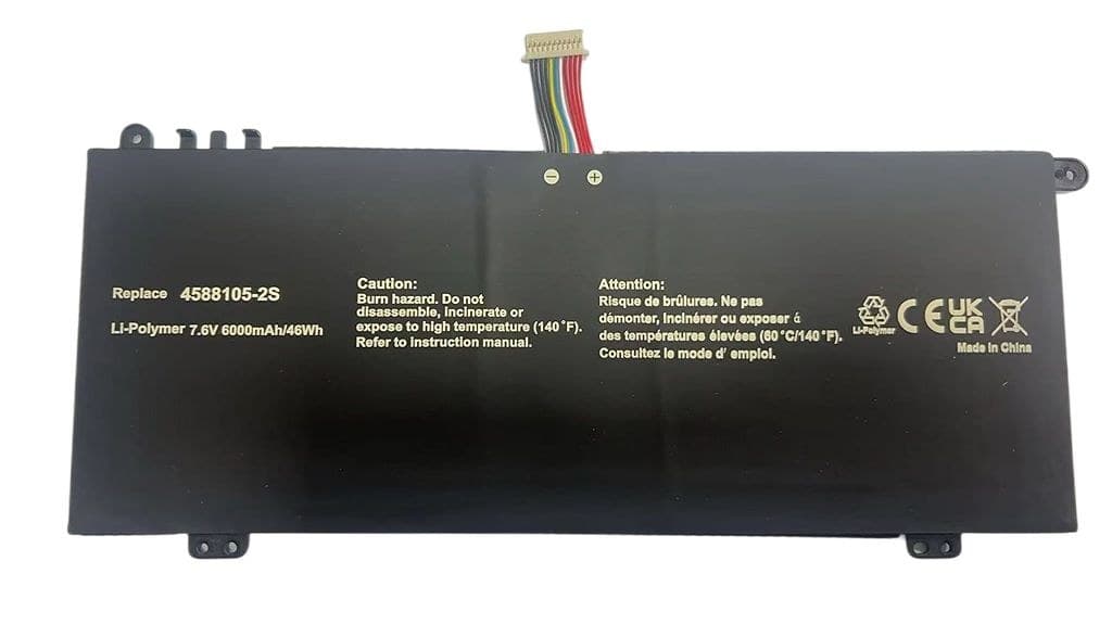 CoreParts Laptop Battery for Toshiba Satellite Pro C40-G / C50-H - 7.6V 6000mAh, Black - Image 1