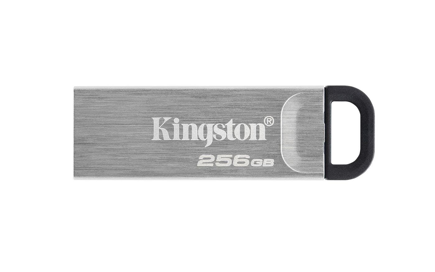 Kingston DataTraveler Kyson USB 3.2 Gen 1 Metal Flash Drive 256GB - Silver