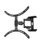Hama TV Wall Bracket, Swivel, Tilt, Pull-out, 191 cm (75") up to 45 kg thumbnail 1