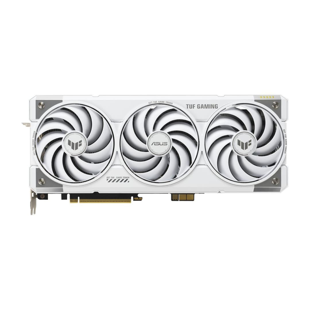 ASUS TUF Gaming GeForce RTX 5070 Ti BTF OC Edition 16GB Graphics Card - White - Image 2