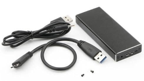 CoreParts MSUB2340 USB 3.0 SSD Enclosure for MacBook Air/Pro Retina 2013-2016, 12+16 pin (A1465 A1466 A1398 A1502)