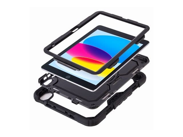 techair Xpedition Rugged Case for iPad 10th & 11th Gen (A16) with Hand Strap - Black - Image 5