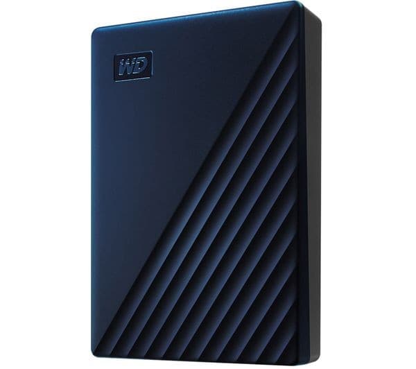 WD My Passport for Mac 5TB Portable Hard Drive - Blue - Image 2