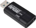 Patriot Supersonic Rage Lite USB 3.2 Gen 1 Type-A Flash Drive 128GB - Black/Blue thumbnail 2