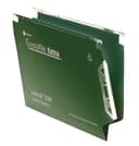 Rexel Crystalfile Extra 330 Lateral File 15mm Green (Pack of 25) thumbnail 1