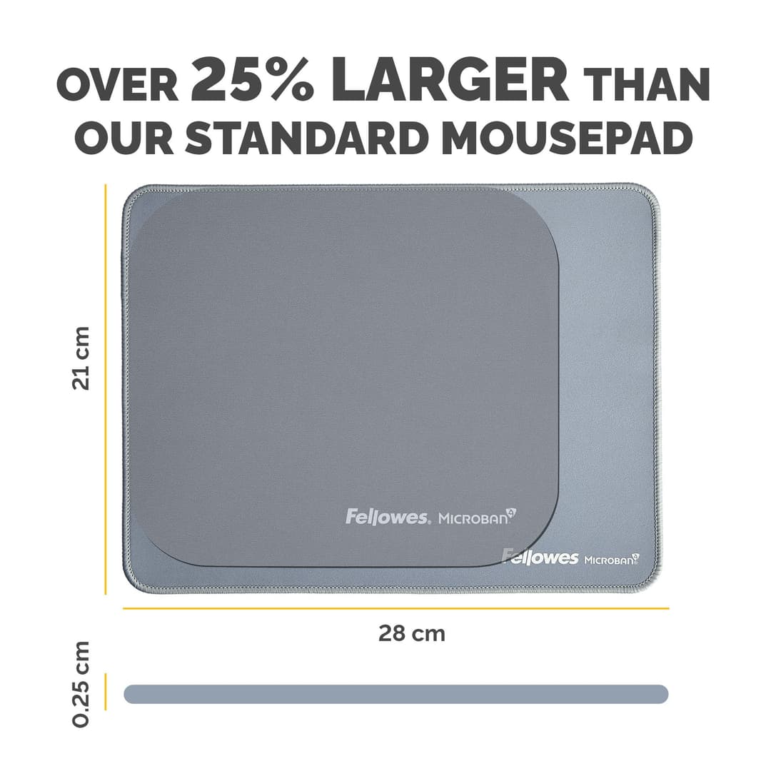 Fellowes Breyta XL Fabric Mouse Mat - Marine - Image 3