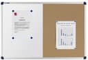 Nobo Classic Combi Blue Felt/Steel Noticeboard 1200x900mm thumbnail 1
