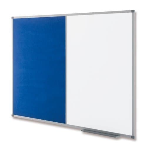 Nobo Classic Combi Blue Felt/Steel Noticeboard 1200x900mm - Image 3