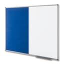 Nobo Classic Combi Blue Felt/Steel Noticeboard 1200x900mm thumbnail 3