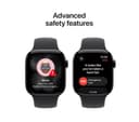 Apple Watch Series 11 GPS 42mm Jet Black Aluminium Case with Black Sport Band - S/M thumbnail 2