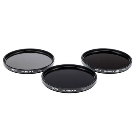 Hoya 62mm PROND EX Neutral Density Filter Kit (ND8, ND64, ND1000)