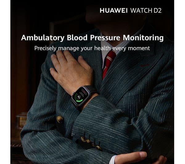 HUAWEI WATCH D2 Blood Pressure Monitoring Smart Watch - Black - Image 2