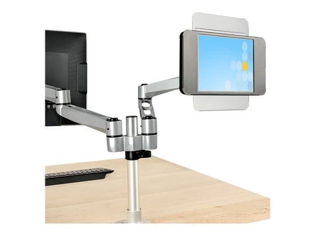 StarTech SECTBLTPOS2 Secure Tablet Stand - Lockable Anti-Theft Enclosure for Tablets up to 10.5", VESA 100x100mm, Black