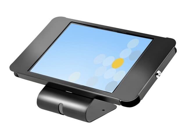 StarTech SECTBLTPOS2 Secure Tablet Stand - Lockable Anti-Theft Enclosure for Tablets up to 10.5", VESA 100x100mm, Black - Image 3