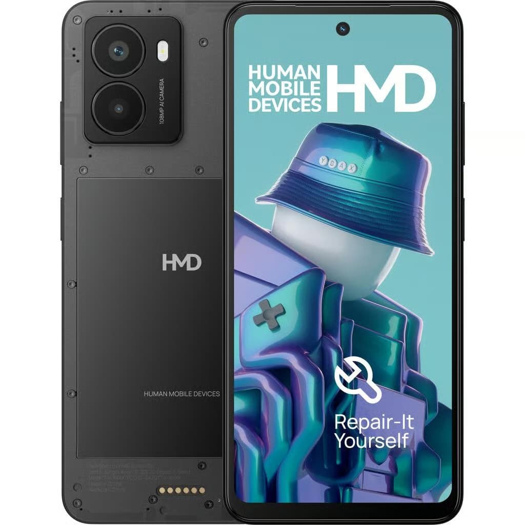 HMD Fusion X1 5G 6GB 128GB Dual SIM Smartphone - Black Blue - Image 1