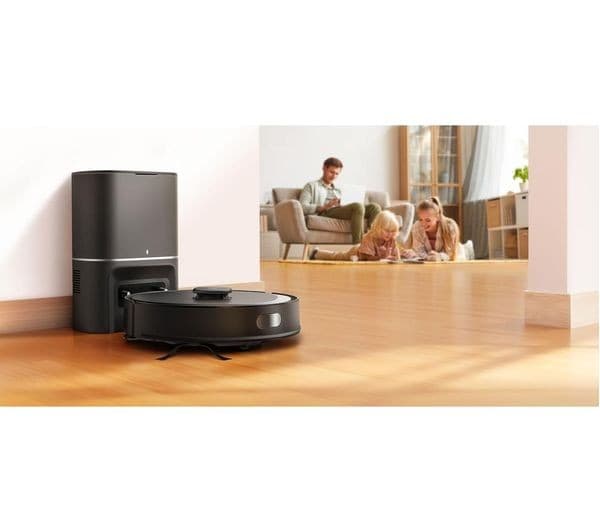 TP-Link Tapo RV30 Max Plus V1 5300Pa Robot Vacuum Cleaner & Mop with Auto-Empty Dock - Black - Image 9