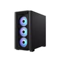 ASUS A23 PLUS RGB Tempered Glass Micro ATX Gaming Case - Black thumbnail 6