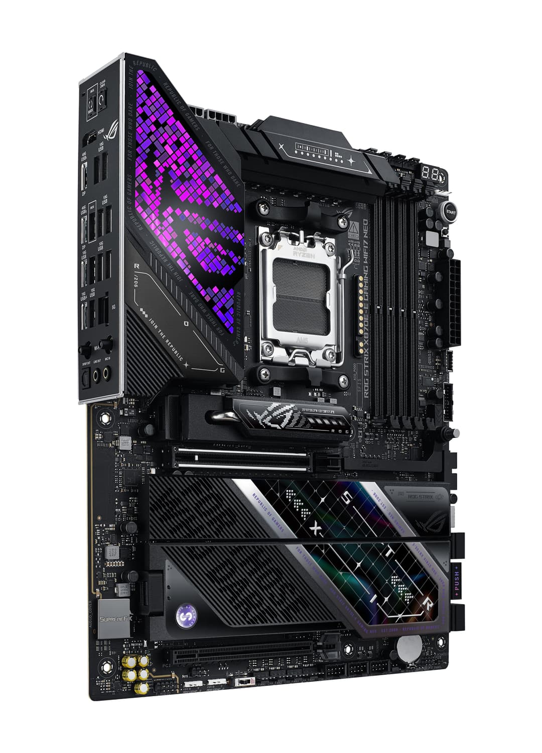ASUS ROG STRIX X870E-E GAMING WIFI7 NEO AMD X870E Socket AM5 ATX Motherboard - Image 2