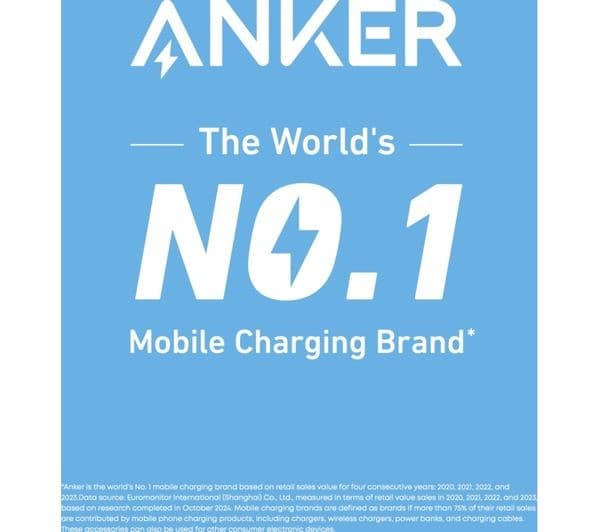 Anker 322 MagGo A1618G11 5000mAh 7.5W Magnetic Wireless Power Bank with Foldable Stand Black - Image 4