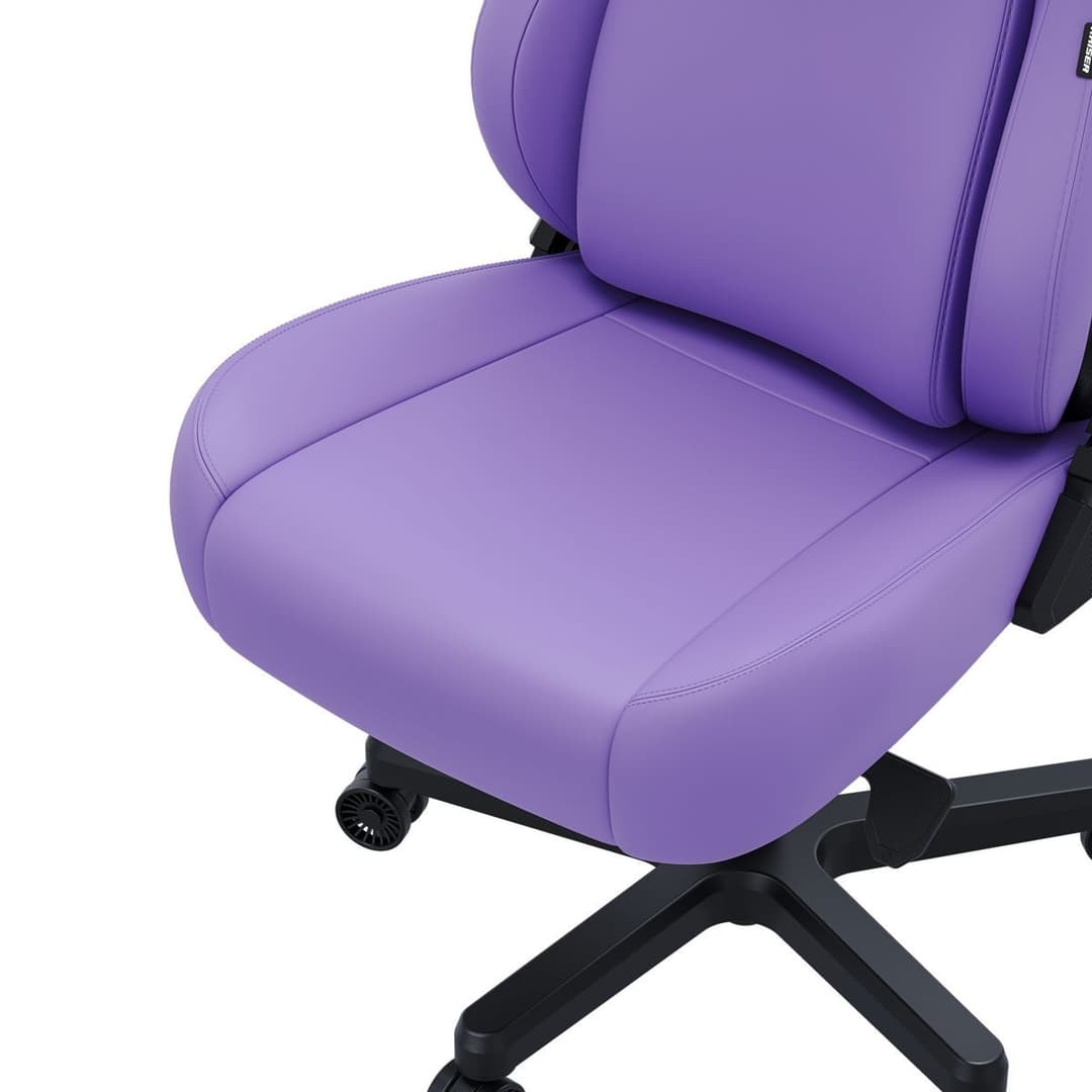 AndaSeat Kaiser 4 Premium Gaming Chair PVC Leather - Large, Zen Purple - Image 5