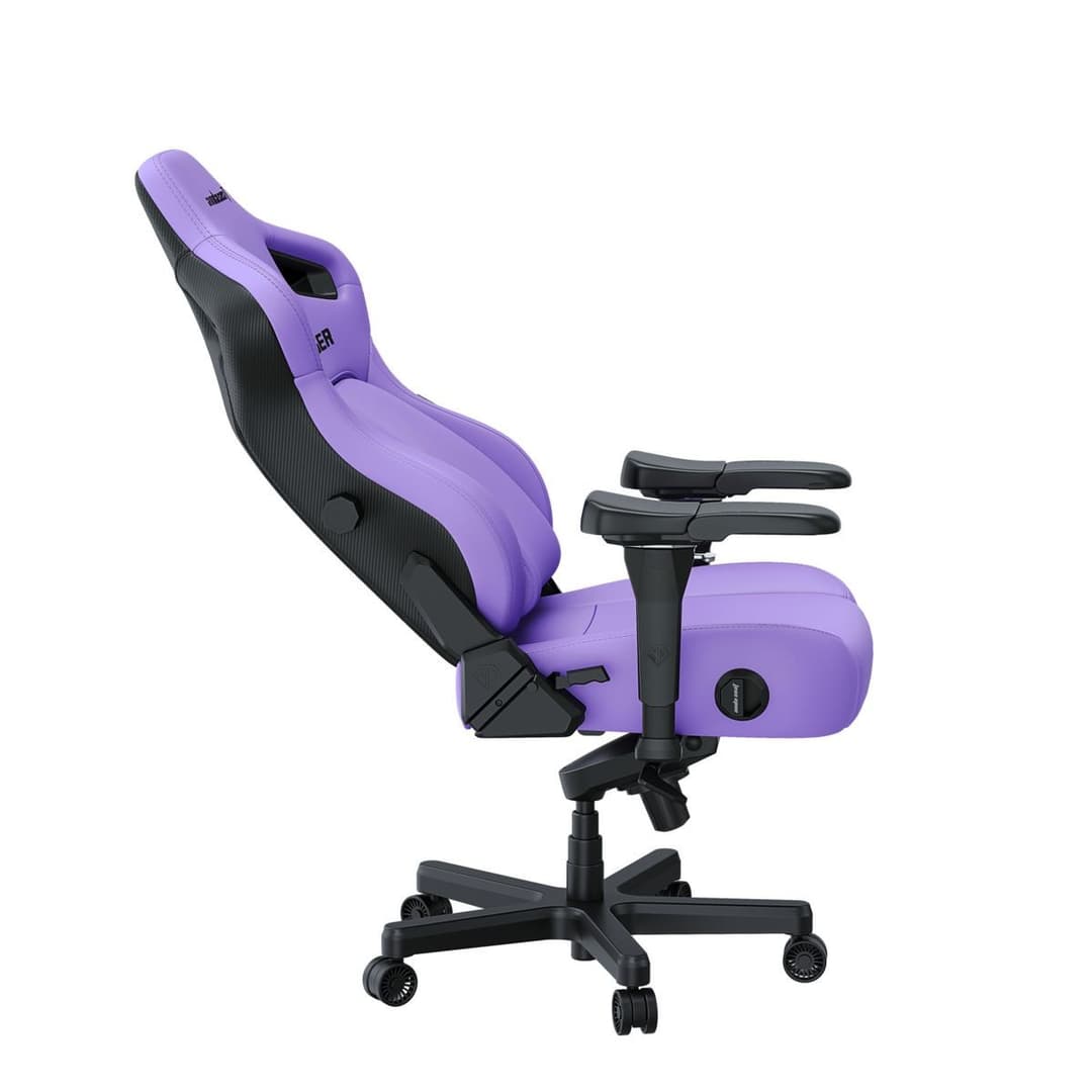 AndaSeat Kaiser 4 Premium Gaming Chair PVC Leather - Large, Zen Purple - Image 6