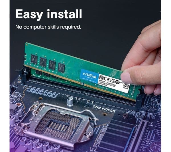 CRUCIAL 16 GB 3200 MHz DDR4 Memory Kit - 8 GB x 2 - Image 5
