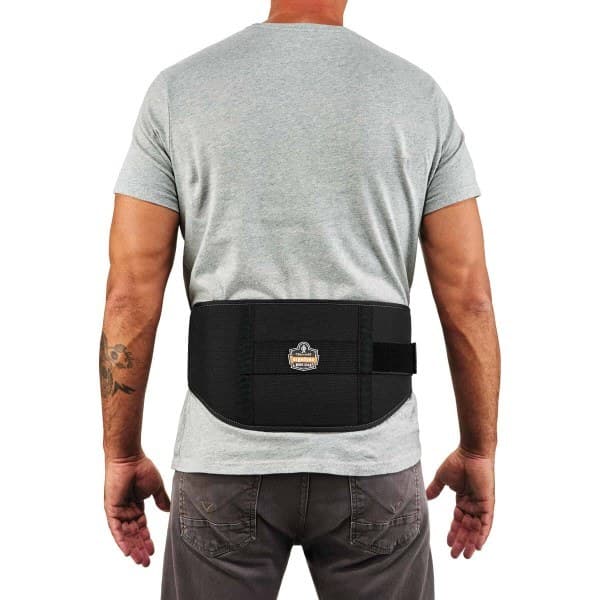 Ergodyne ProFlex 1500 Weight Lifters Style Back Support Brace Black - X-Large - Image 1