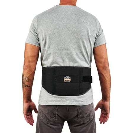 Ergodyne ProFlex 1500 Weight Lifters Style Back Support Brace Black - X-Large - Image 3
