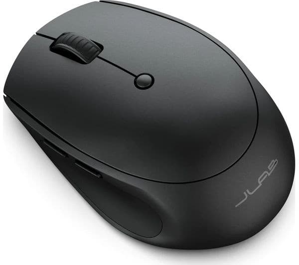 JLab Go Charge Wireless Optical Mouse - Bluetooth & 2.4 GHz - Black